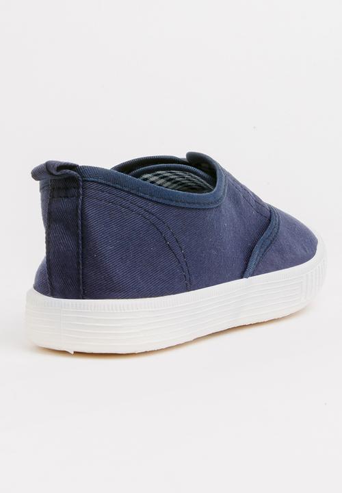 Pop Candy - Lace Up Sneaker Navy