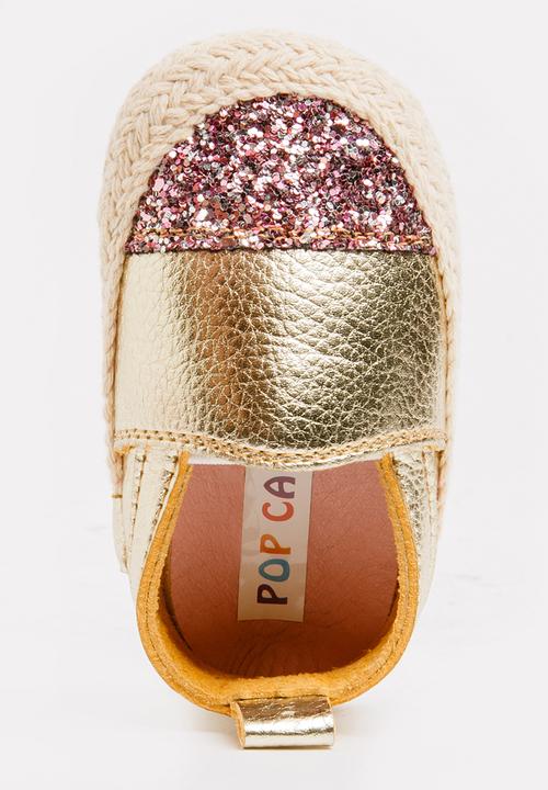 Pop Candy - Glitter Slip On Gold