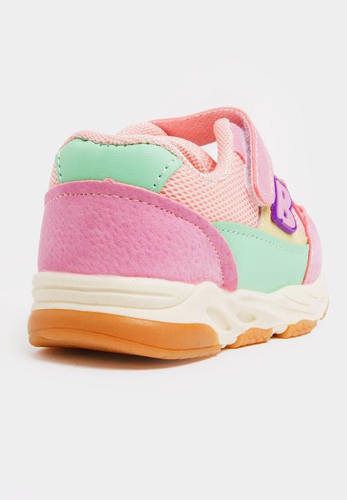 Pop Candy - Velcro Strap Sneaker Mid Pink