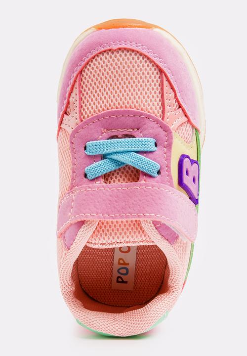 Pop Candy - Velcro Strap Sneaker Mid Pink