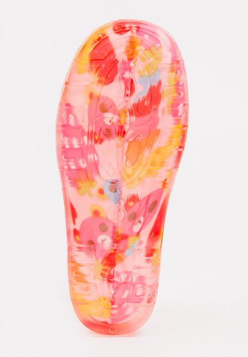 Pop Candy - AOP Rain Boots Mid Pink