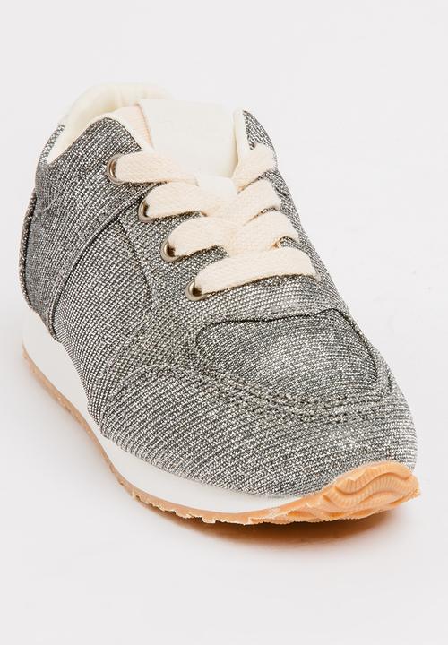 Pop Candy - Lace Up Sneaker Grey