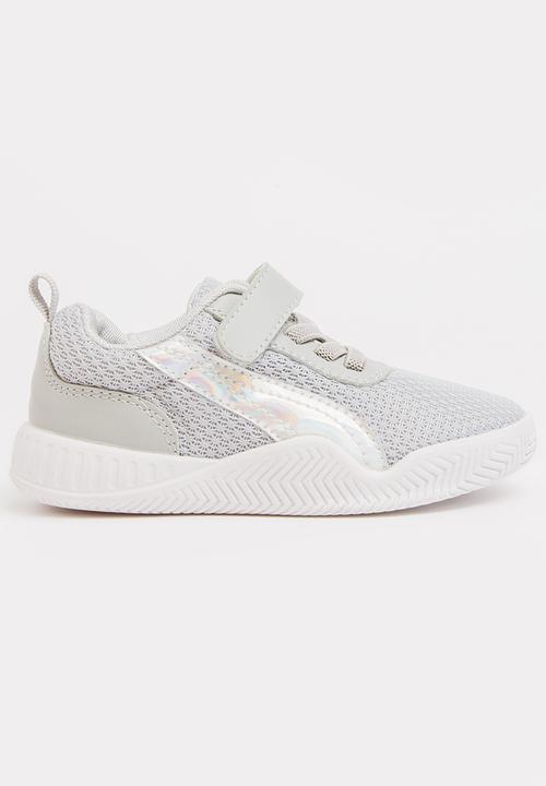 Pop Candy - Velcro strap sneaker - grey 