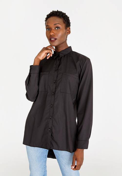 STYLE REPUBLIC - Boyfriend Shirt Black