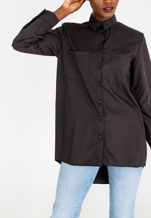 STYLE REPUBLIC - Boyfriend Shirt Black