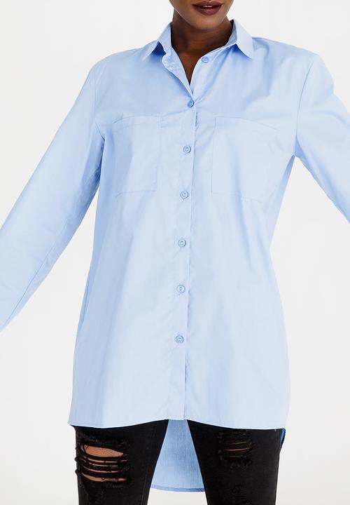 STYLE REPUBLIC - Boyfriend Shirt Pale Blue