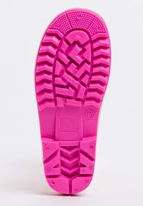 Character Fashion - Paw Patrol Wellington Boots Pale Pink