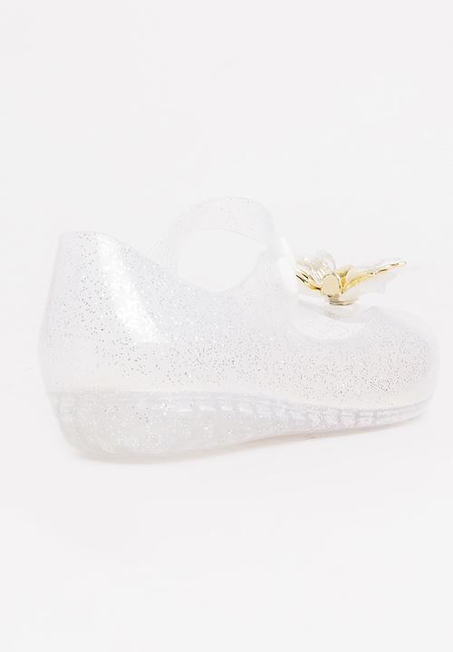 Pop Candy - Butterfly Mary Jane Pump White