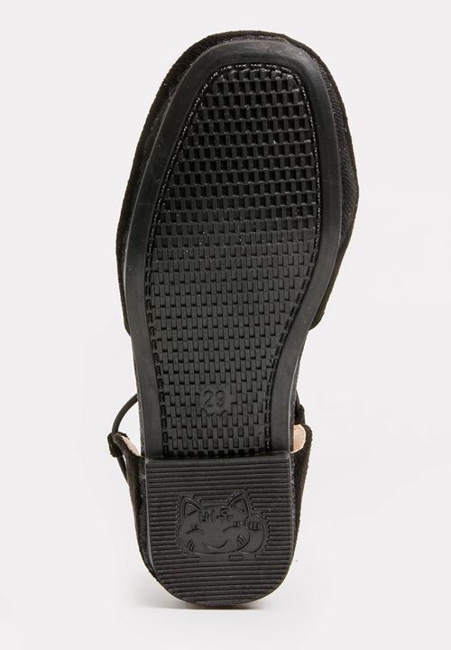 Pop Candy - Criss-Cross Slip On Black
