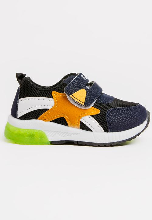 Pop Candy - Velcro strap sneaker - navy 