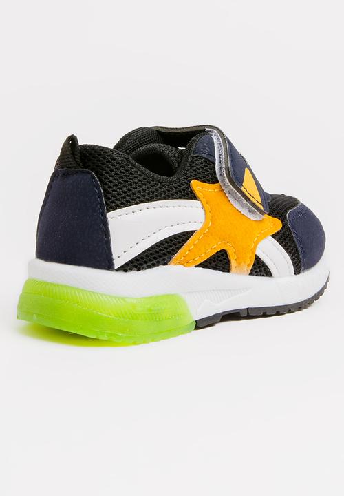 Pop Candy - Velcro strap sneaker - navy 