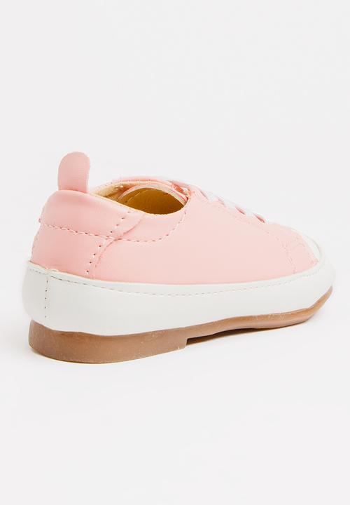Pop Candy - Lace Up Sneaker - Mid Pink