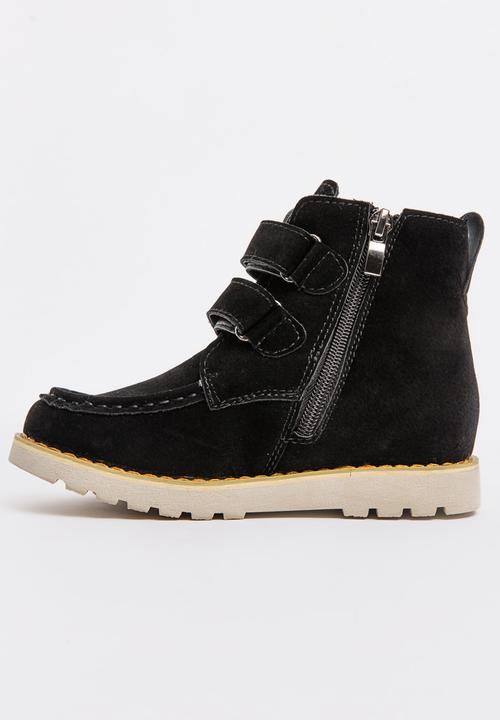 Pop Candy - Boys Ankle Boot Black