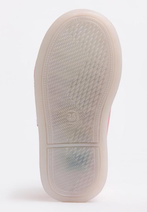 Pop Candy - Velcro strap light up sneaker - pink 