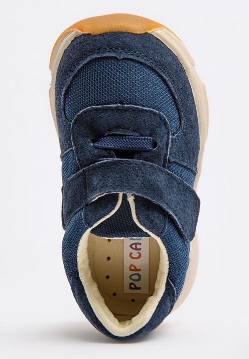 Pop Candy - Lace up velcro strap closure - navy