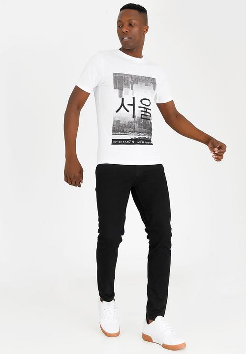 Only & Sons - Stuart Crew Neck Tee White