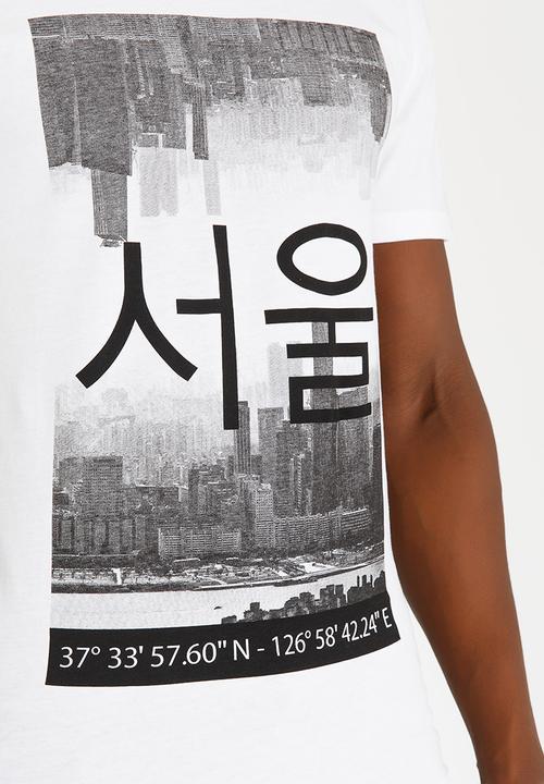 Only & Sons - Stuart Crew Neck Tee White
