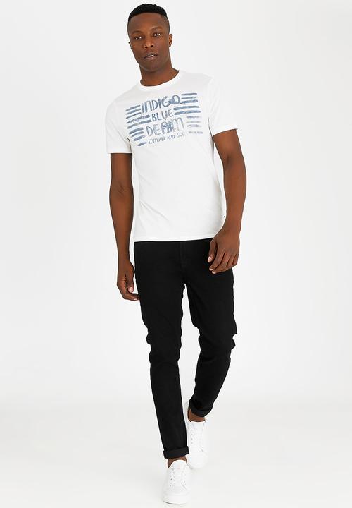 Only & Sons - Baldur Slim Fit Crew Neck Tee Cream