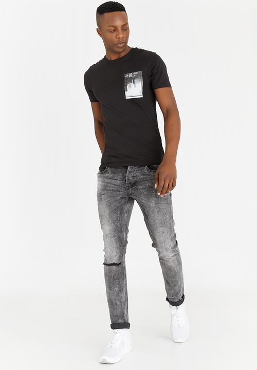 Only & Sons - Stuart Crew Neck Tee Black