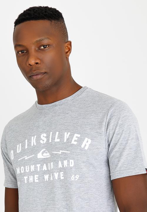 Quiksilver - Spacer Facer T-shirt Grey Melange