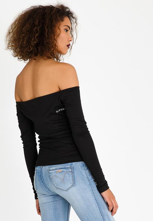 Rip Curl - Off Shoulder Top Black
