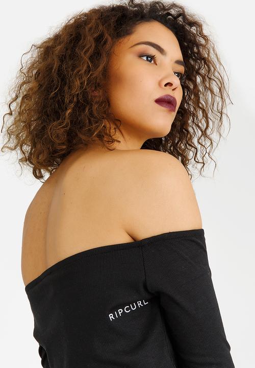 Rip Curl - Off Shoulder Top Black