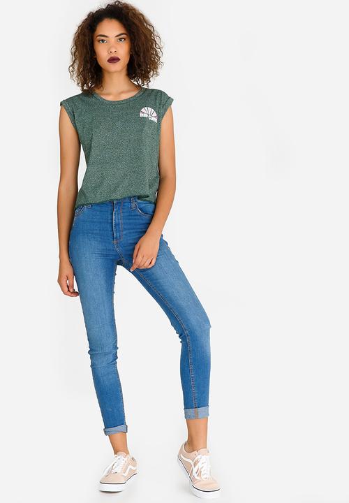 Rip Curl - Horizons Crop Tee Khaki Green