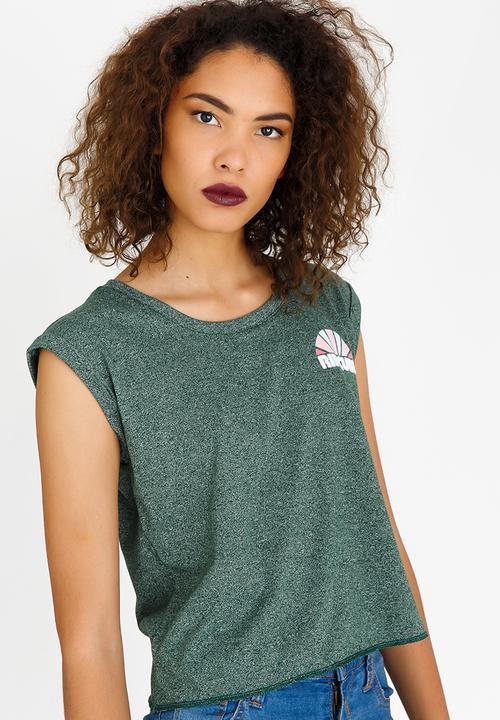 Rip Curl - Horizons Crop Tee Khaki Green