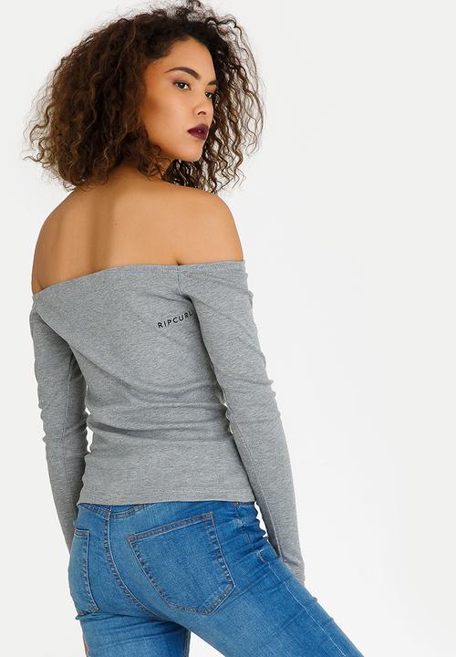 Rip Curl - Off Shoulder Top Grey