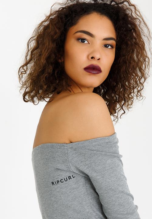 Rip Curl - Off Shoulder Top Grey