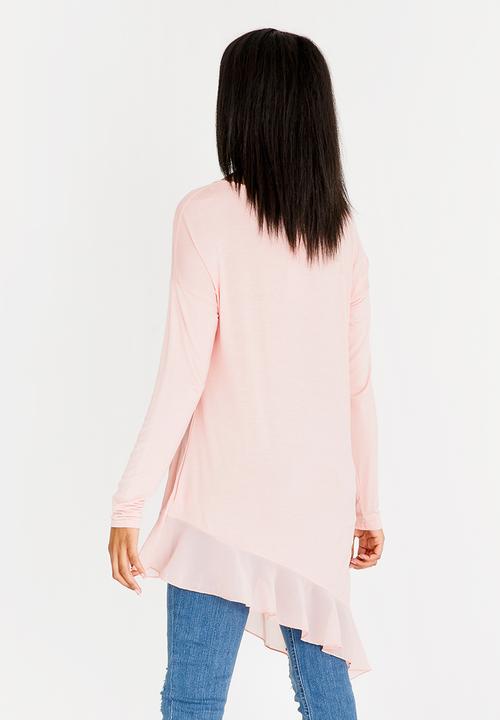 Revenge - Asymmetrical Top Mid Pink