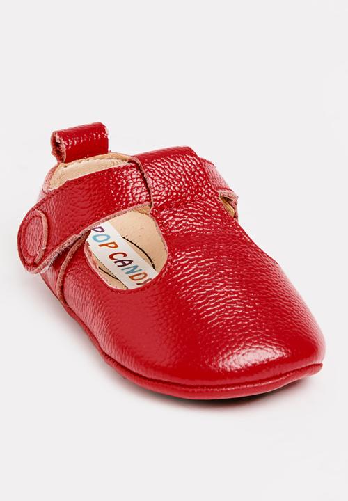 Pop Candy - Mary Jane PU Pump Red