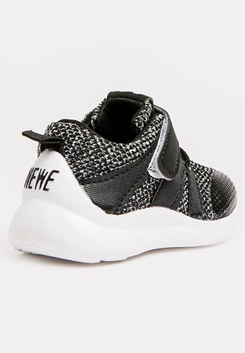 Pop Candy - Velcro strap sneaker - black