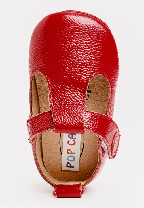 Pop Candy - Mary Jane PU Pump Red