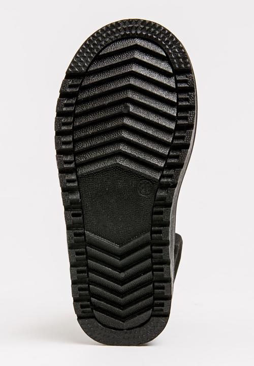 Pop Candy - Buckled Detailed Boot Black