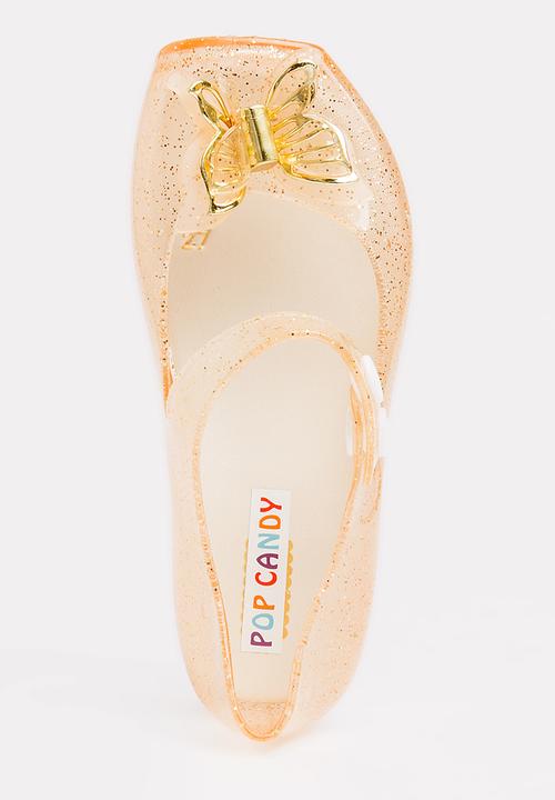 Pop Candy - Butterfly Mary Jane Pump Nude
