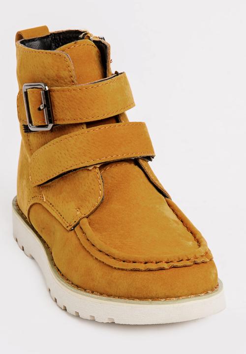 Pop Candy - Boys Ankle Boot Camel