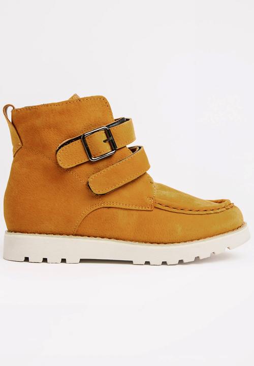Pop Candy - Boys Ankle Boot Camel