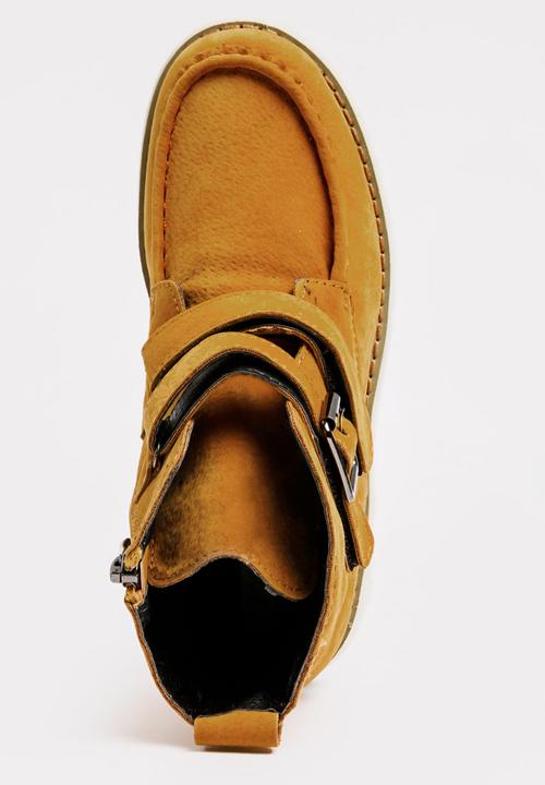 Pop Candy - Boys Ankle Boot Camel