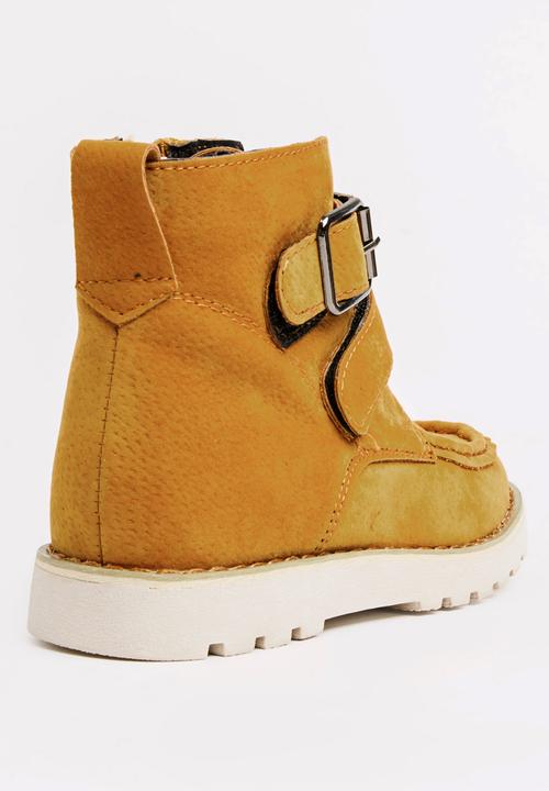 Pop Candy - Boys Ankle Boot Camel