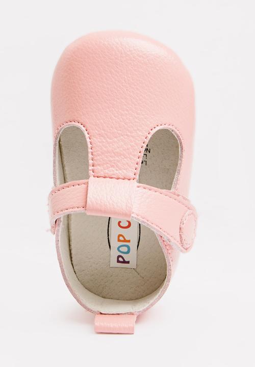 Pop Candy - Mary Jane PU Pump Pale Pink