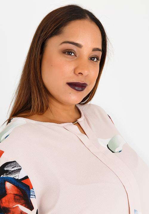 edit Plus - Print Blouse Floral
