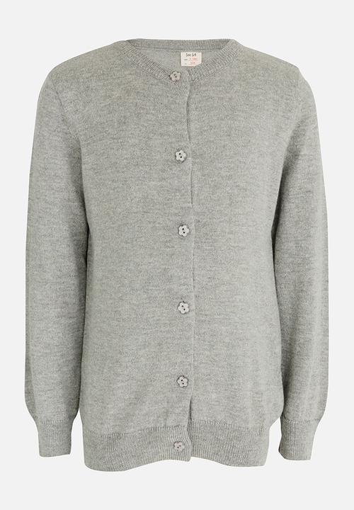 Soobe - Girls Cardigan Grey