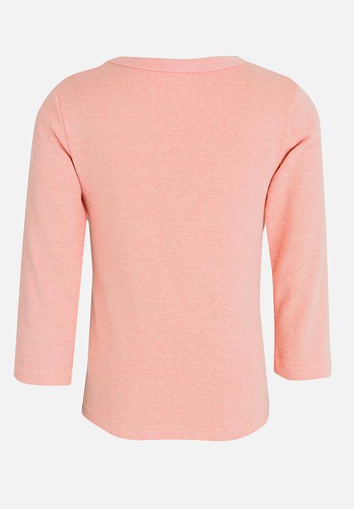 Pop Candy - Girls Tee Pale Pink