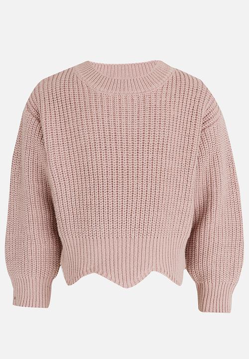 Pop Candy - Long Sleeve Jersey Pale Pink