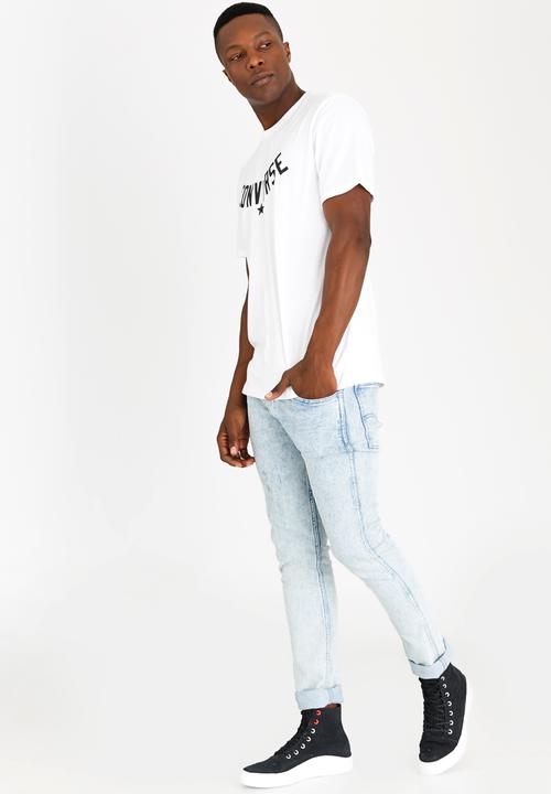 Converse - Converse Supima Cotton Graphic Tee White
