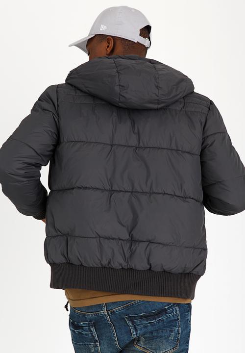 STYLE REPUBLIC - Hooded Puffer Jacket - Navy2