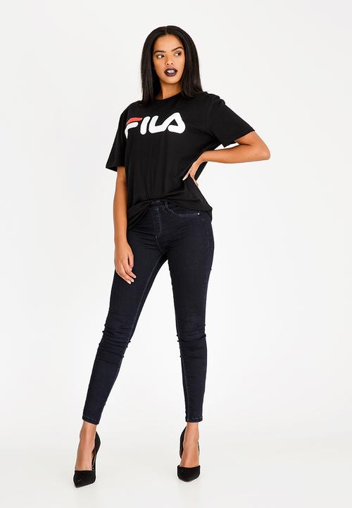 FILA - Deckle Cotton Tee Black