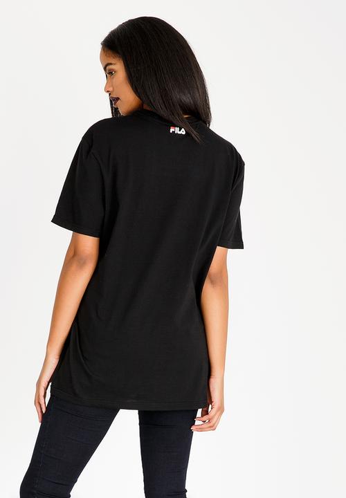 FILA - Deckle Cotton Tee Black