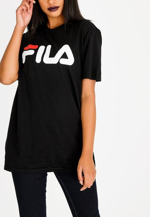 FILA - Deckle Cotton Tee Black